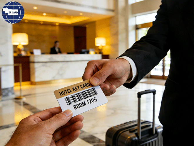 Ridurre i costi e aumentare l’efficienza! Le carte regalo in plastica con codice a barre consentono l’aggiornamento delle carte chiave intelligenti in albergo