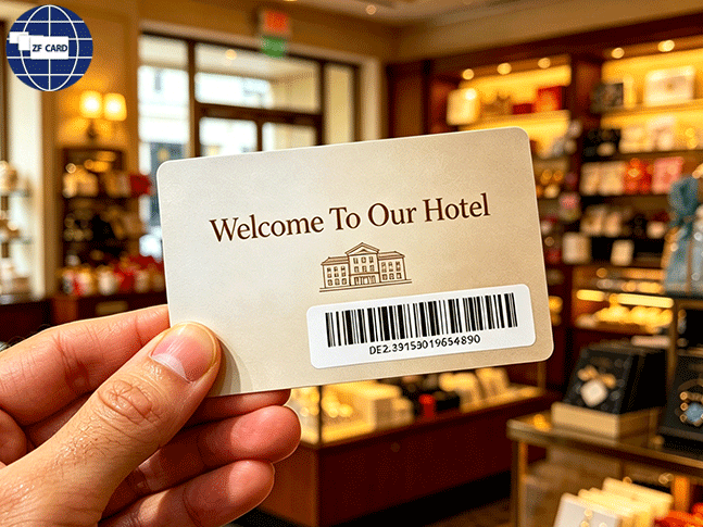Adatto a tutti i tipi di hotel! Le tessere regalo in plastica con codici a barre rendono più efficiente la gestione delle carte chiave